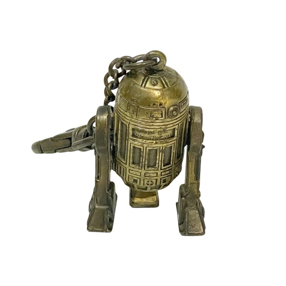 Star Wars | Accessories | Vintage Star Wars Keychains 995 R2d2 Gold ...